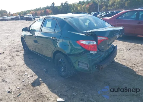 2015 Toyota Corolla Le из США, поврежденный, VIN 2T1BURHE7FC259259